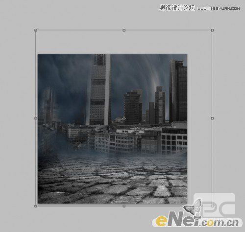 Photoshop合成电影中世界末日城市场景教程