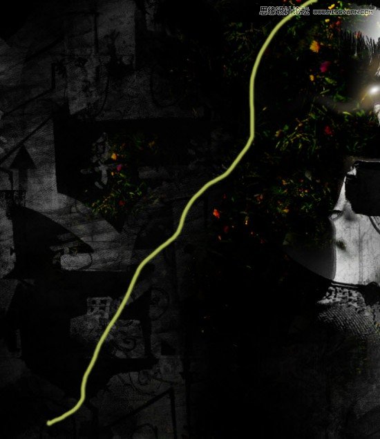 Photoshop创意合成碎片装饰的人像海报教程