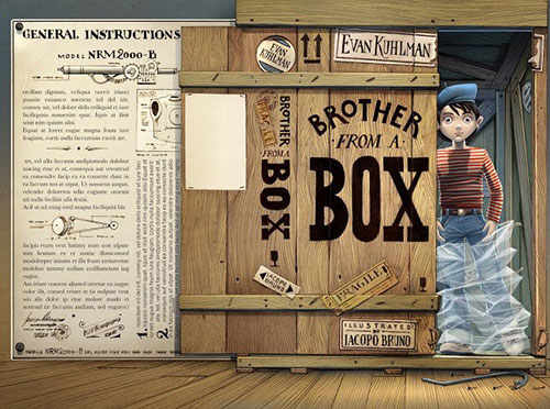 精选国外设计师的小说封面设计欣赏