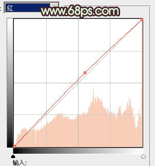 PS调色制作淡黄过渡色彩的公园可爱人物照片
