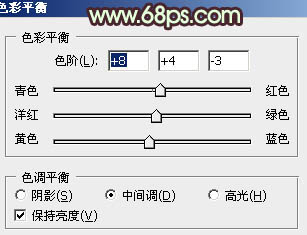 PS调色制作淡黄过渡色彩的公园可爱人物照片