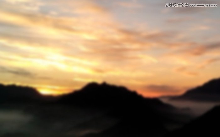 Photoshop给外景果子照片添加夕阳美景效果