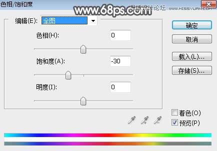 Photoshop调出外景美女人像冷色光斑效果