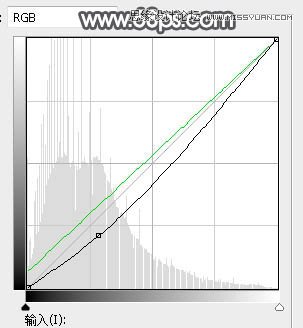 Photoshop调出外景美女人像冷色光斑效果