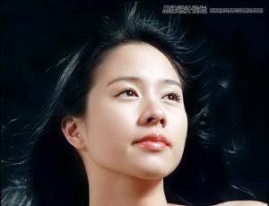 Photoshop给暗色人物照片美白柔肤处理