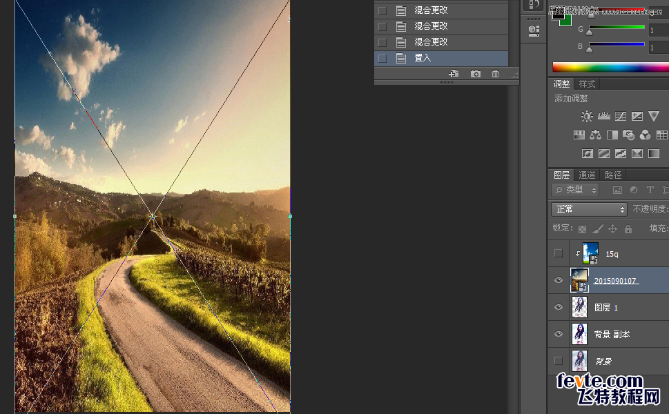 Photoshop制作水彩风格的人像艺术效果,PS教程,