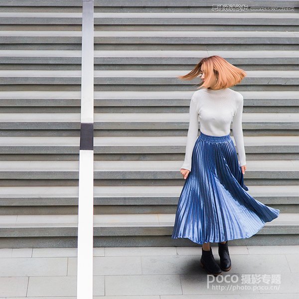 Photoshop调出人像照片后期甜美日系效果,PS教程,