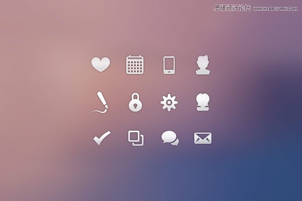 70款国外精美时尚的网页图标下载,PS教程,