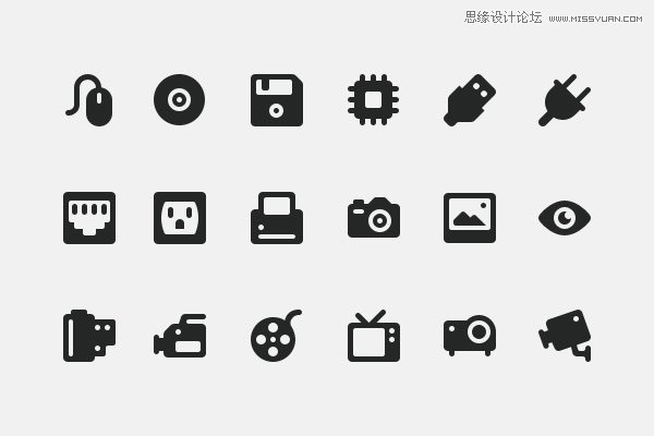 70款国外精美时尚的网页图标下载,PS教程,