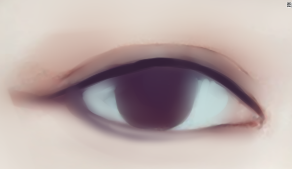 Photoshop详细解析转手绘中眼睛的绘制方法,PS教程,