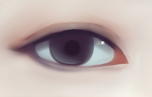 Photoshop详细解析转手绘中眼睛的绘制方法,PS教程,