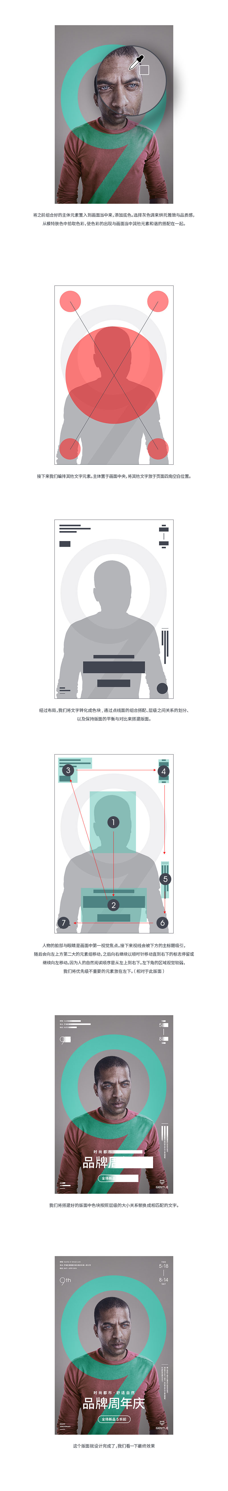设计师解读图文叠加的四种常用技法,PS教程,