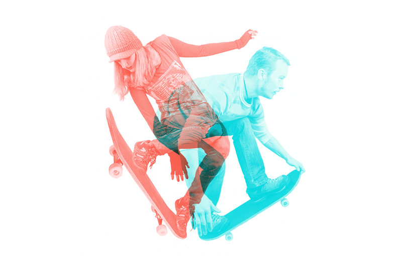 Photoshop制作肖像复古风格的双重影像效果,PS教程,