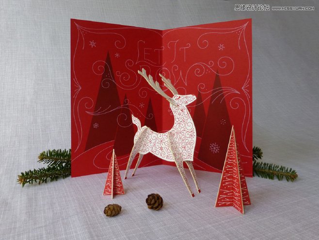 5个技巧设计出富有吸引力的圣诞专题,PS教程,