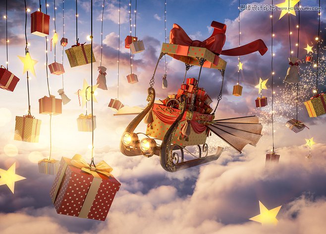 5个技巧设计出富有吸引力的圣诞专题,PS教程,