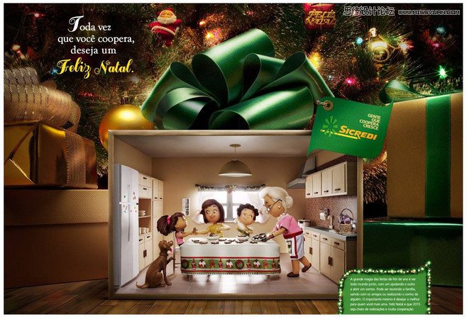 5个技巧设计出富有吸引力的圣诞专题,PS教程,