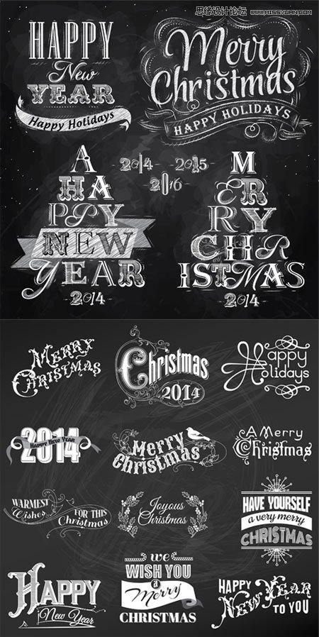 5个技巧设计出富有吸引力的圣诞专题,PS教程,