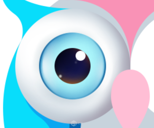 Photoshop绘制立体可爱的猫头鹰图标教程,PS教程,