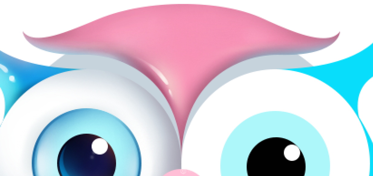 Photoshop绘制立体可爱的猫头鹰图标教程,PS教程,