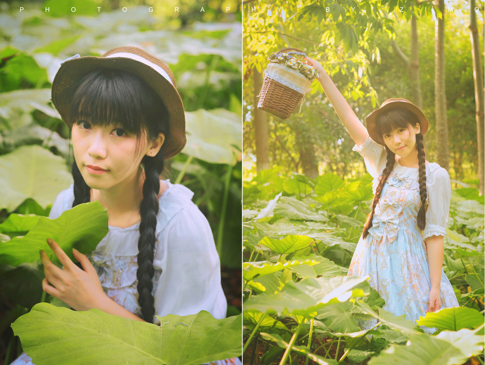 森系清新小精灵清晨纯美养眼