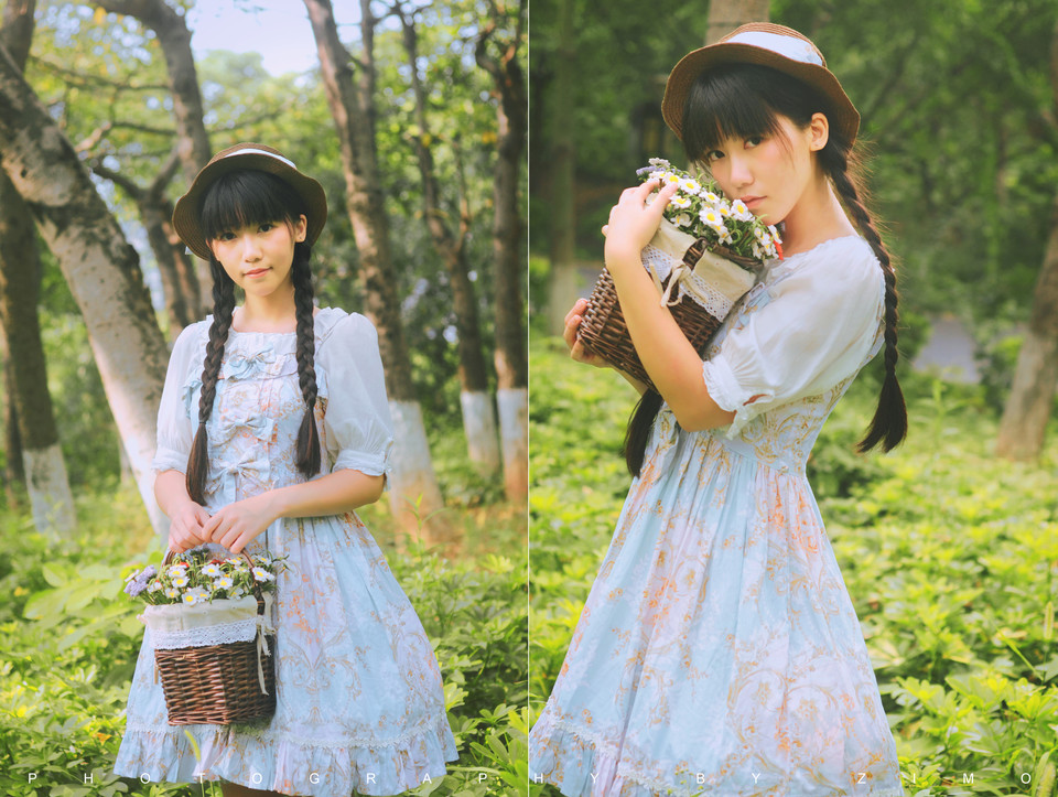 森系清新小精灵清晨纯美养眼