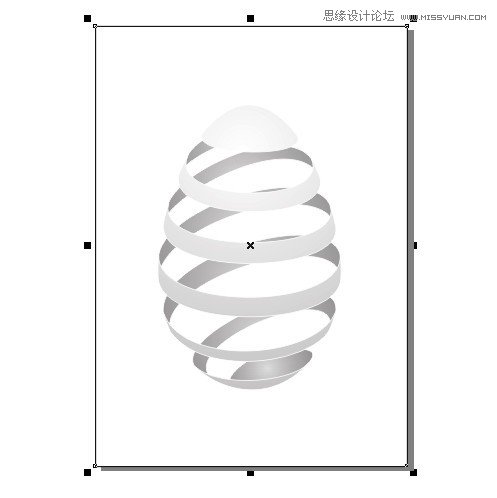 Coreldraw轻松绘制螺旋削皮教程,PS教程,