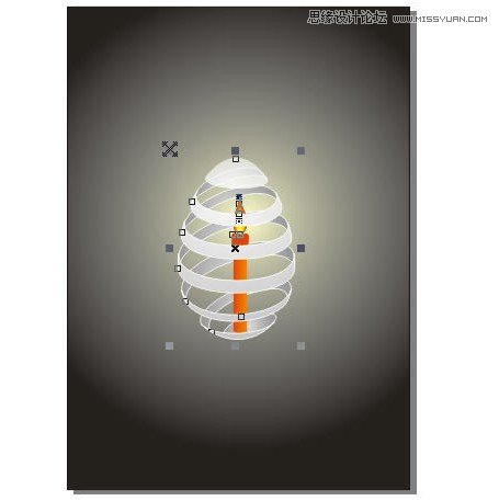 Coreldraw轻松绘制螺旋削皮教程,PS教程,