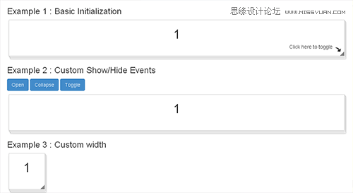 16个创新好用的网页jQuery插件下载,PS教程,