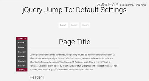 16个创新好用的网页jQuery插件下载,PS教程,