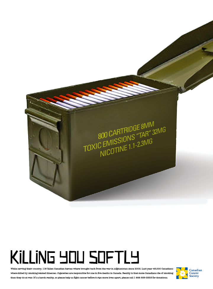 52个令人深思的禁烟广告（二）