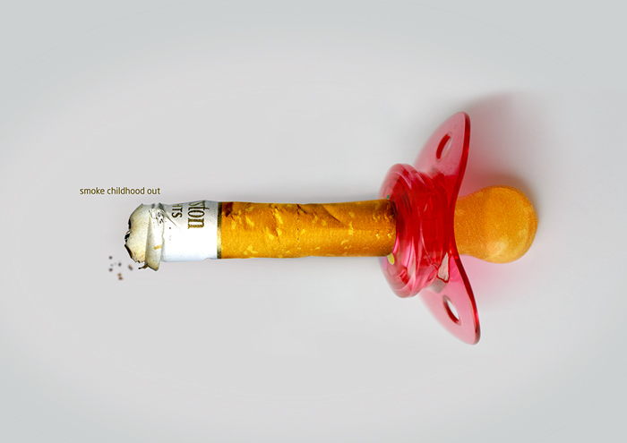 52个令人深思的禁烟广告（二）