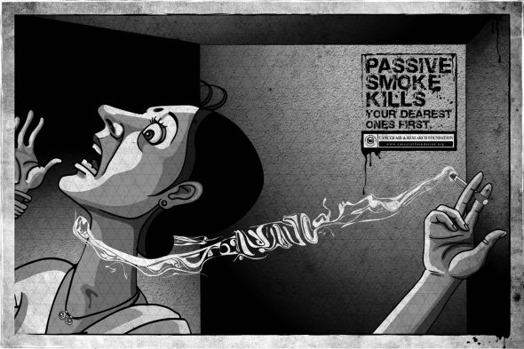 52个令人深思的禁烟广告（二）