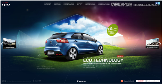 详细解析网页全屏设计的心得技巧,PS教程,