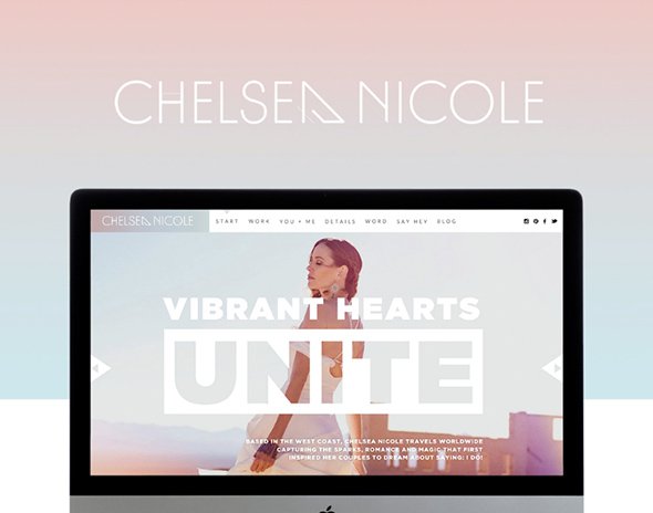 20个国外唯美的暖色调网站色彩欣赏,PS教程,