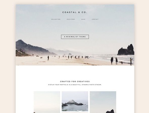 20个国外唯美的暖色调网站色彩欣赏,PS教程,