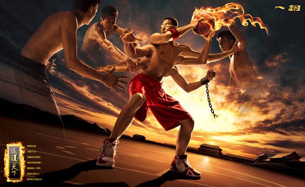 60个体育运动品牌创意广告（一）
