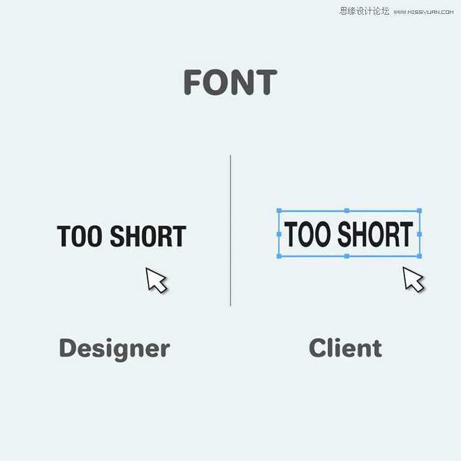 11张插画说明设计师和客户之间的分歧,PS教程,