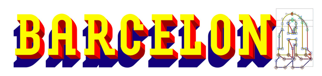 这些流行的缤纷多彩字体正在走向标准化,PS教程,