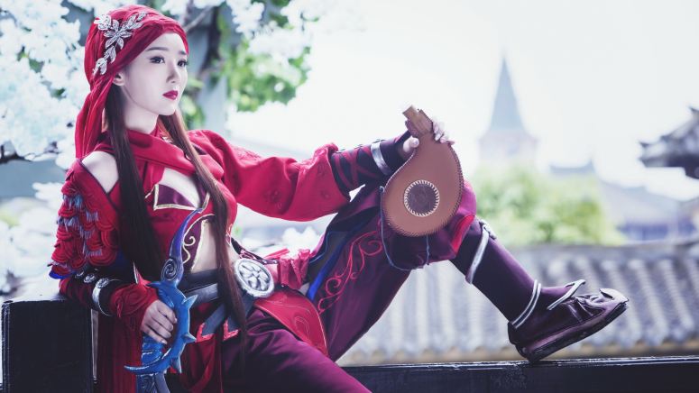 美女明星毛晓彤高清壁纸