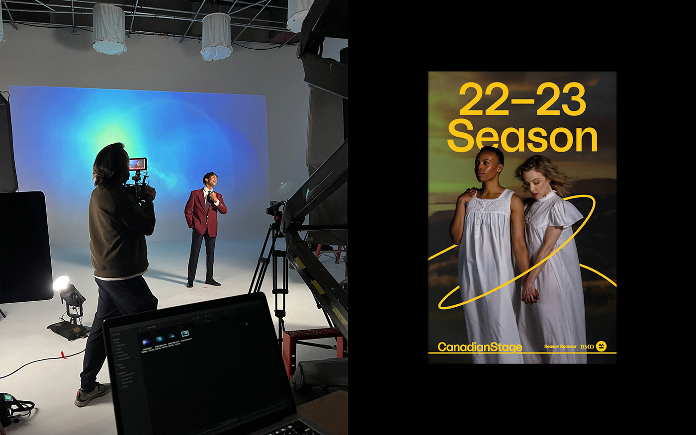 加拿大舞台艺术公司Canadian Stage品牌形象设计