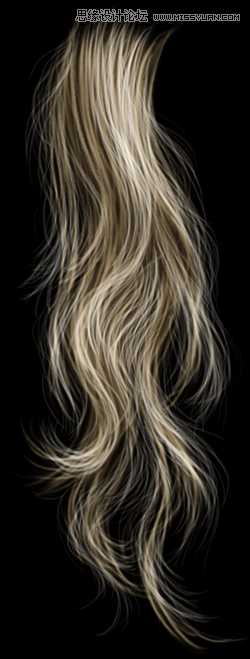 Photoshop合成冷色调风格的天使女武士