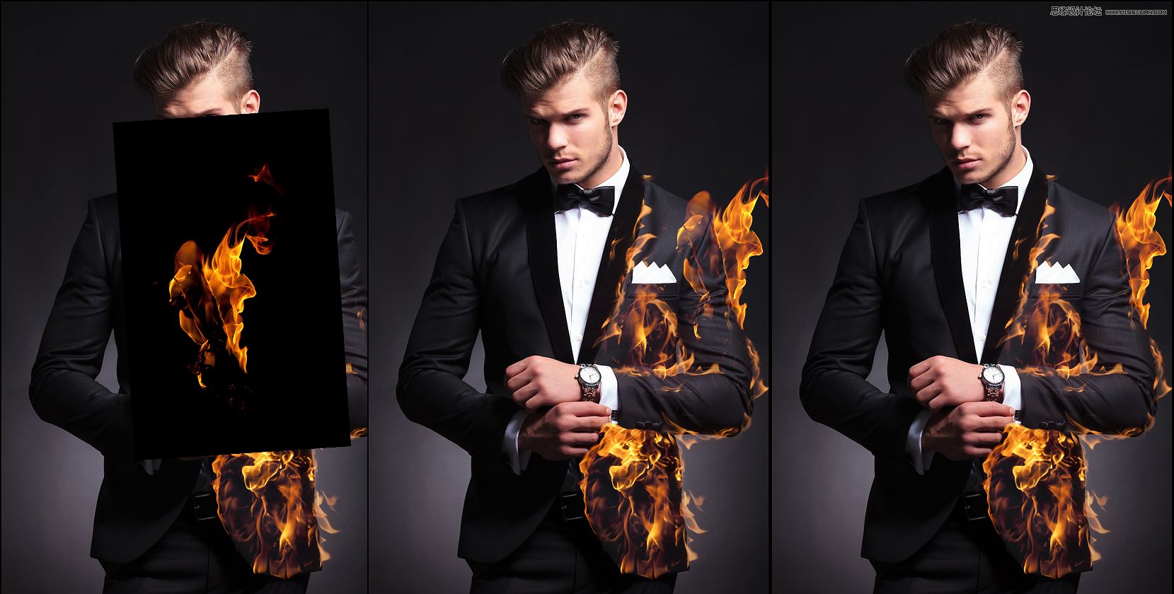 Photoshop制作超酷的火焰燃烧人物效果图,PS教程