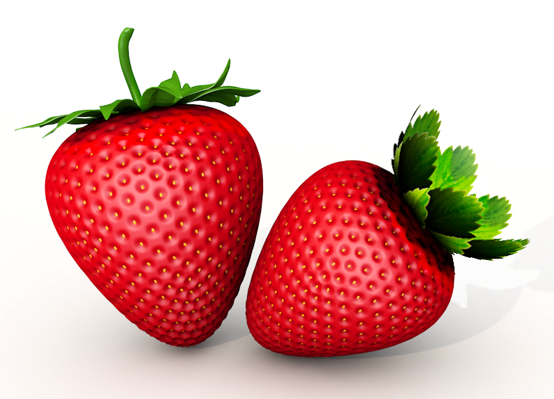 C4D制作逼真的草莓建模及渲染教程