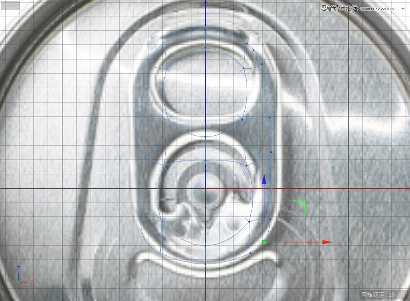 C4D制作逼真的可口可乐易拉罐模型