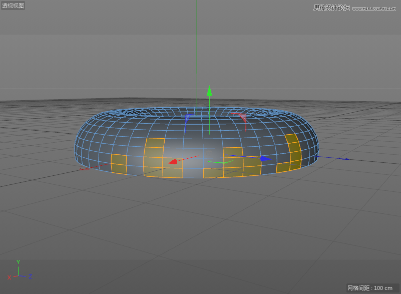 C4D详解甜甜圈美食的建模及渲染