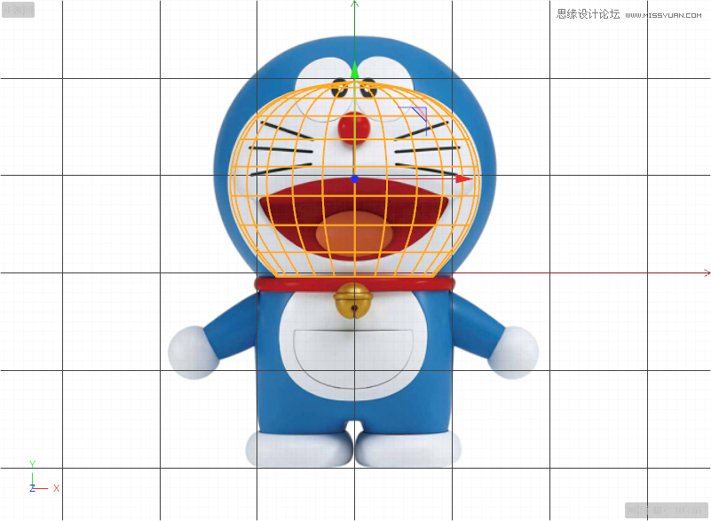 C4D详解机器猫哆啦A梦建模及渲染