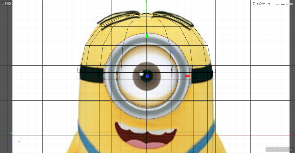 C4D制作呆萌的小黄人建模教程