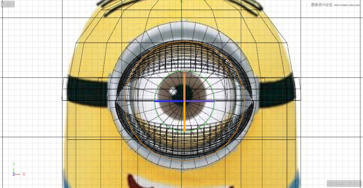 C4D制作呆萌的小黄人建模教程