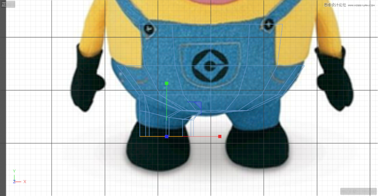 C4D制作呆萌的小黄人建模教程