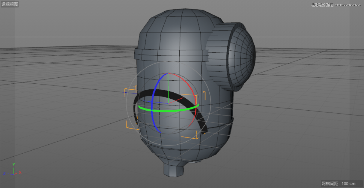 C4D制作呆萌的小黄人建模教程